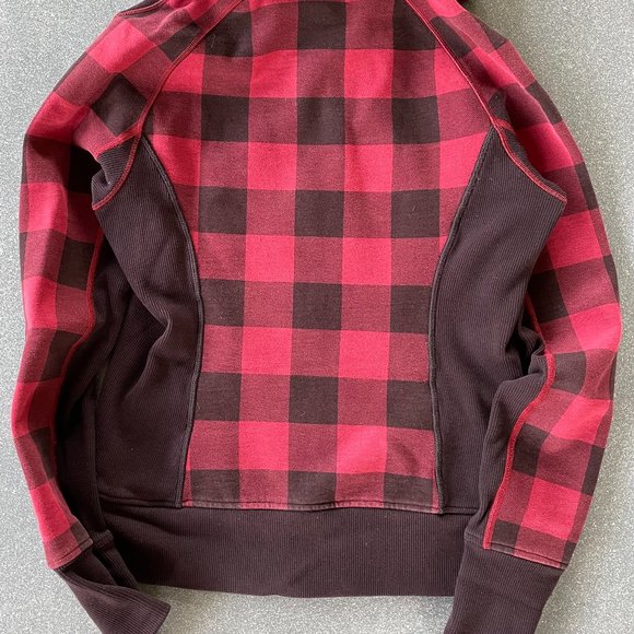 RARE EUC Lululemon Scuba Hoodie II in Buffalo Plaid Mini Camp Check size 8 - Picture 10 of 10
